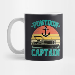 Pontoon captain funny boaters or boat driving lovers Mug